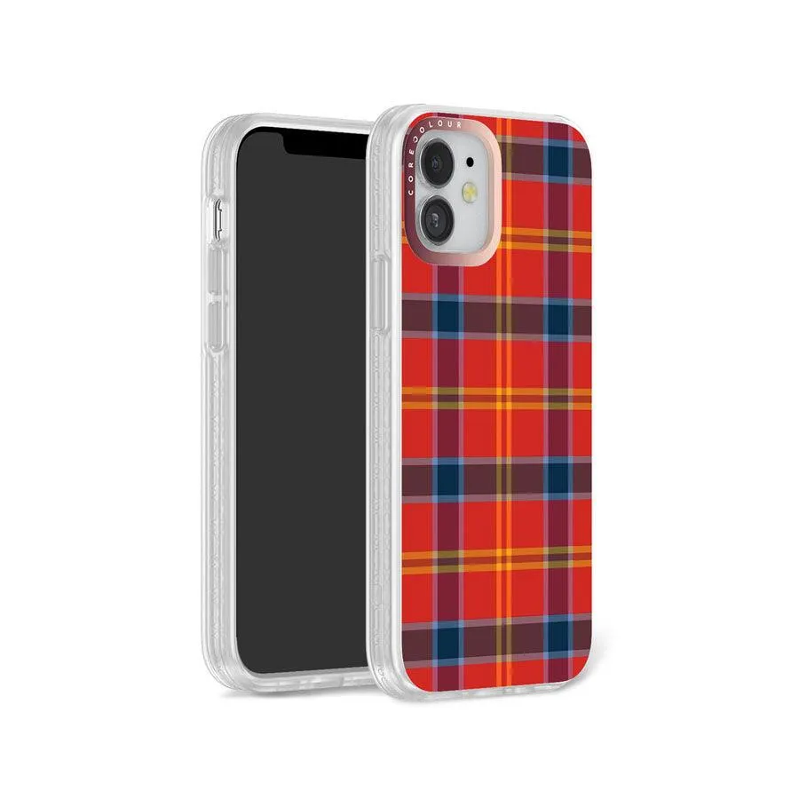 iPhone 12 Classic Plaid Phone Case