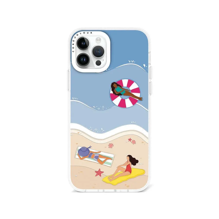 iPhone 12 Pro Azure Splash Phone Case