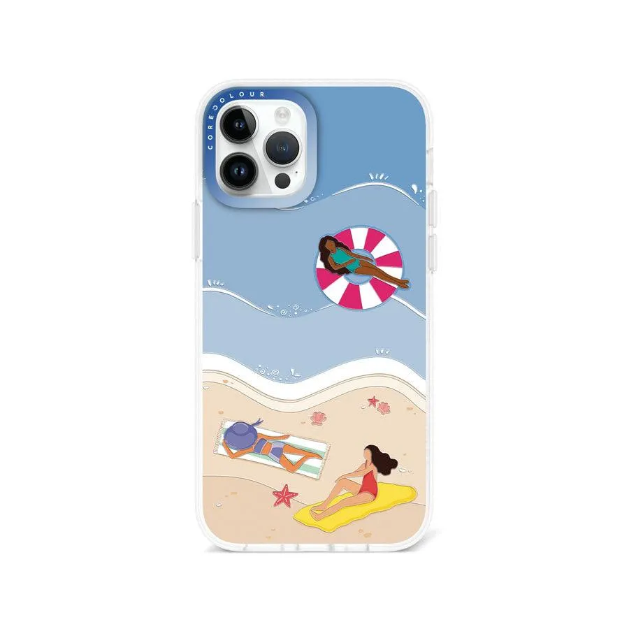 iPhone 12 Pro Azure Splash Phone Case