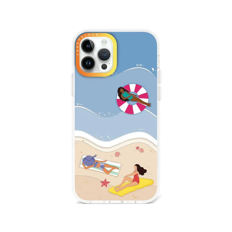 iPhone 12 Pro Azure Splash Phone Case