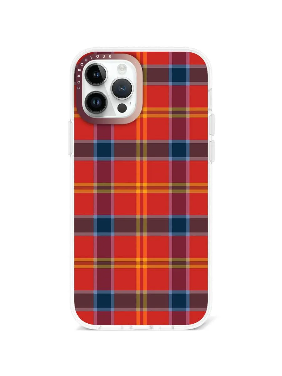 iPhone 12 Pro Classic Plaid Phone Case