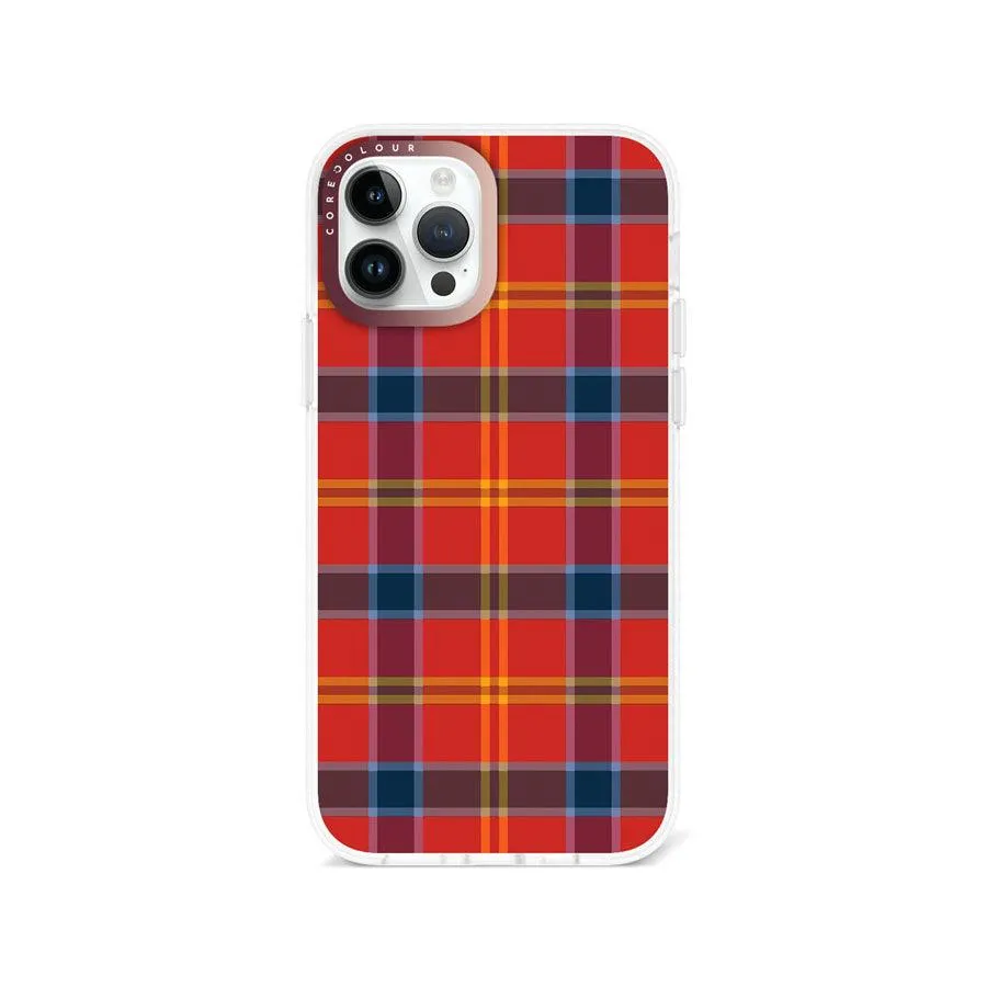 iPhone 12 Pro Classic Plaid Phone Case