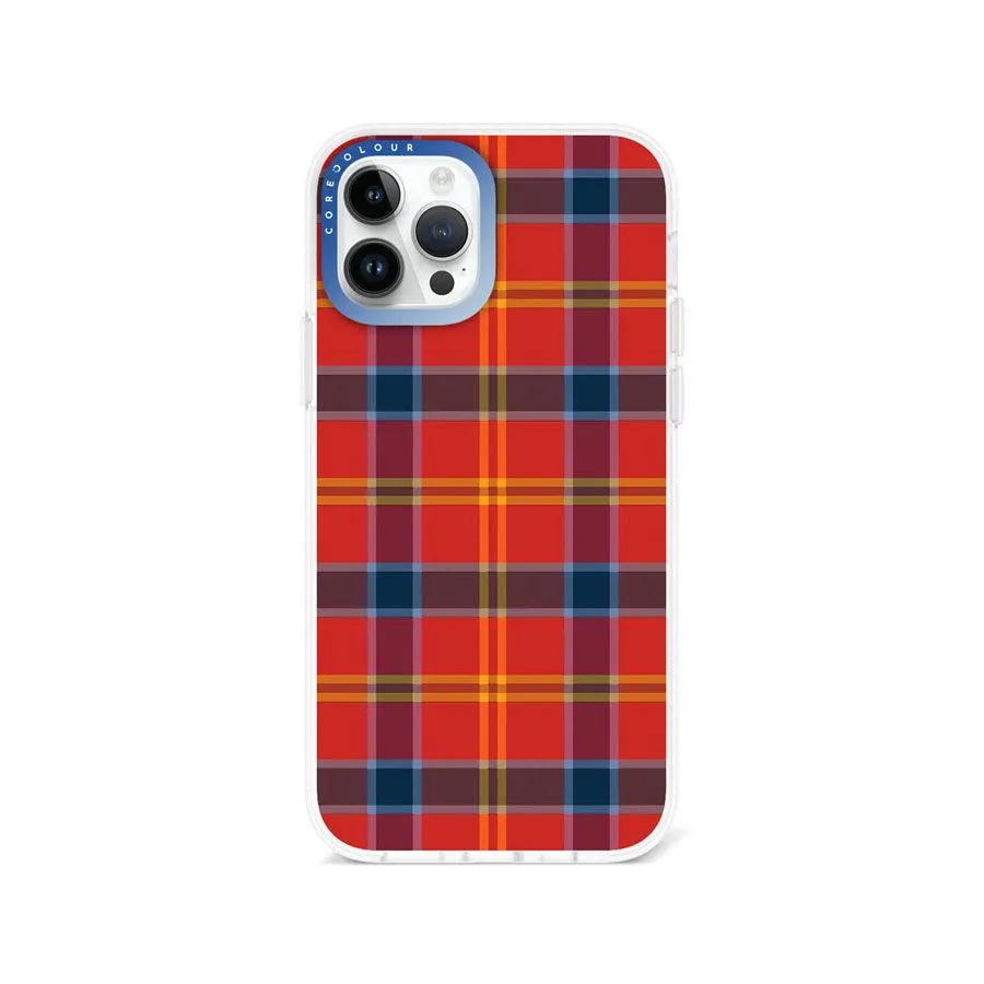 iPhone 12 Pro Classic Plaid Phone Case