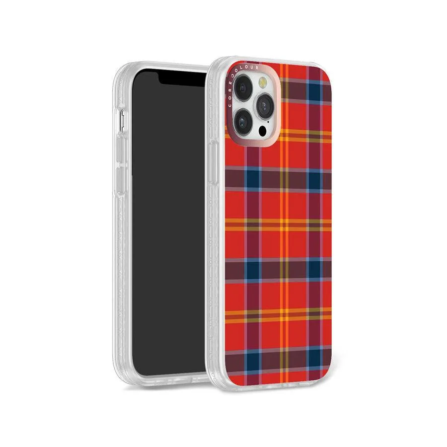 iPhone 12 Pro Classic Plaid Phone Case
