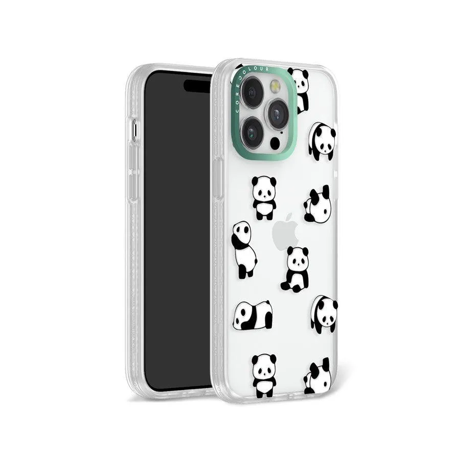 iPhone 12 Pro Max Moving Panda Phone Case MagSafe Compatible