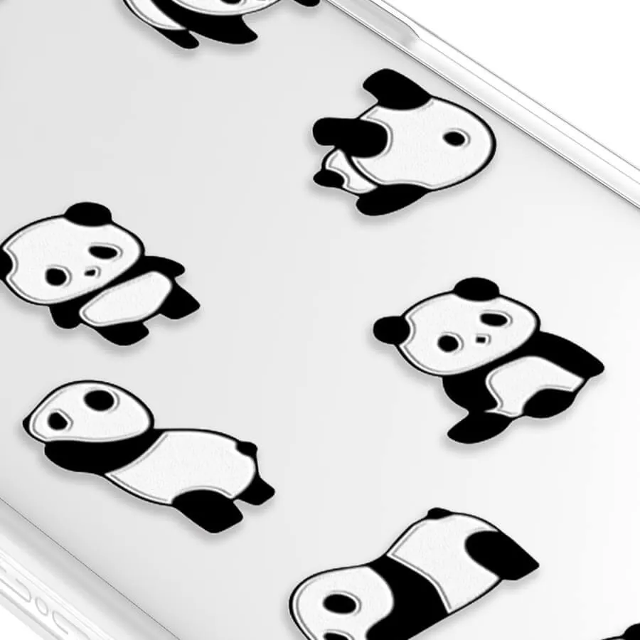 iPhone 12 Pro Max Moving Panda Phone Case MagSafe Compatible