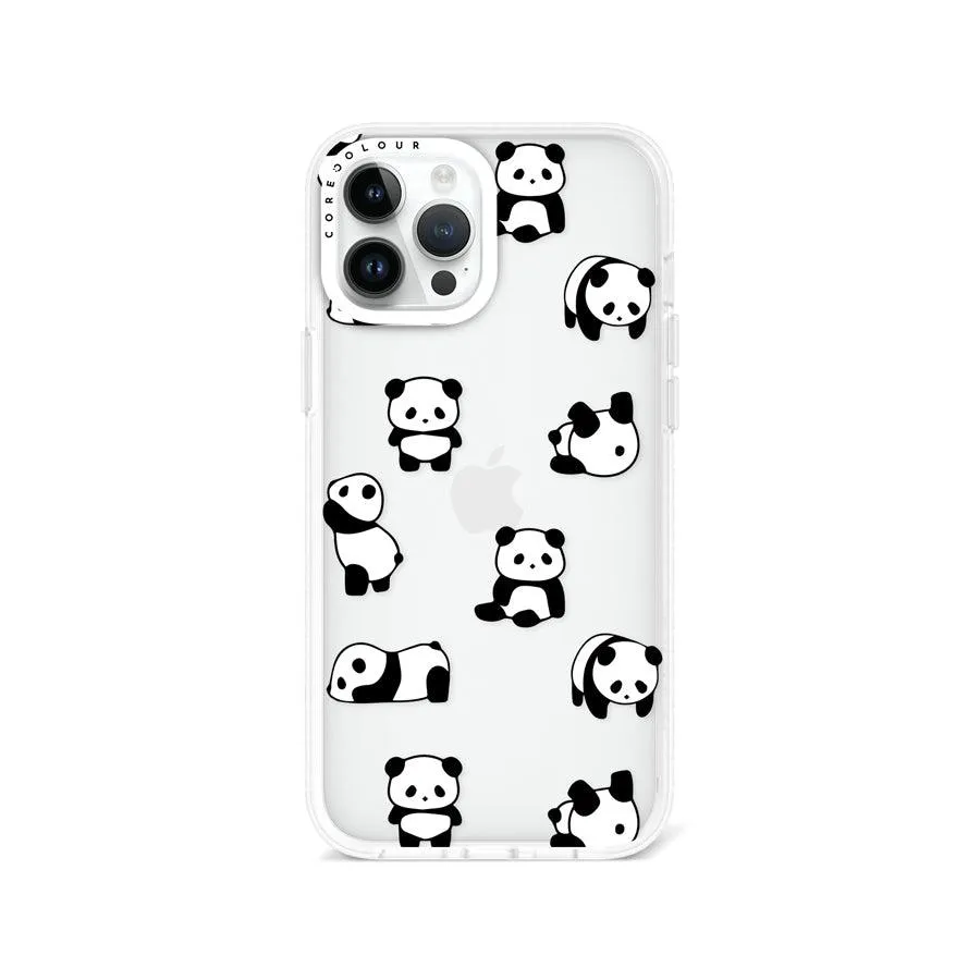 iPhone 12 Pro Max Moving Panda Phone Case