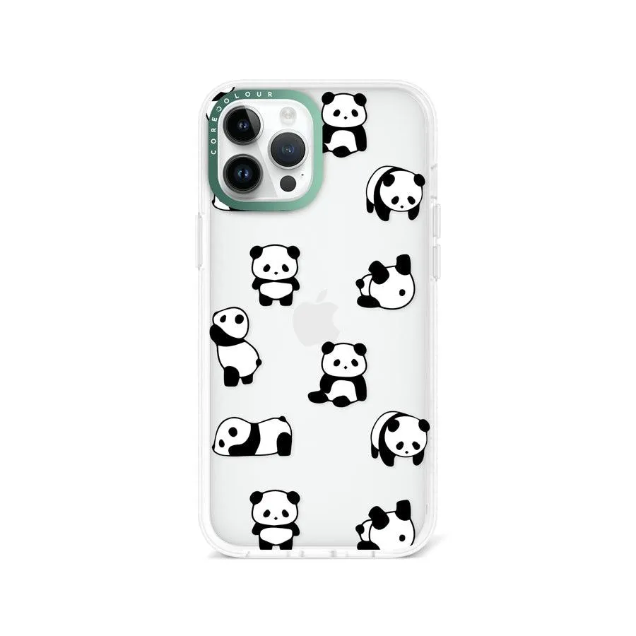 iPhone 12 Pro Max Moving Panda Phone Case