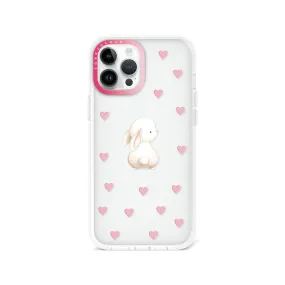 iPhone 12 Pro Max Rabbit Heart Phone Case