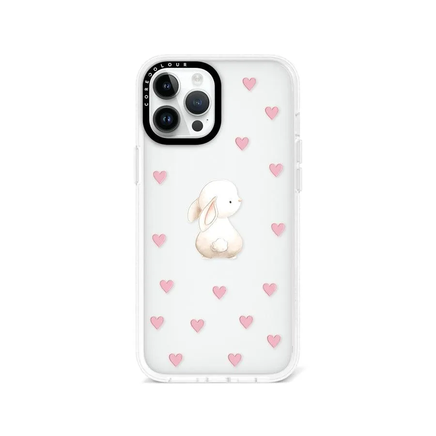 iPhone 12 Pro Max Rabbit Heart Phone Case