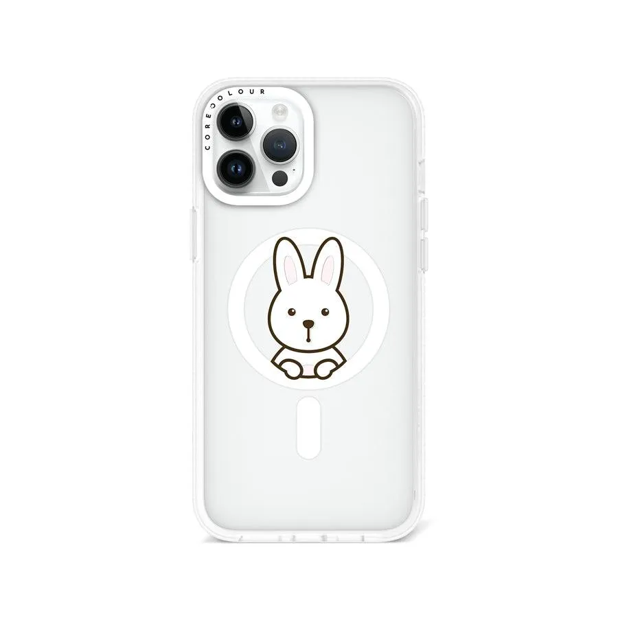 iPhone 12 Pro Max Rabbit is watching you Phone Case MagSafe Compatible