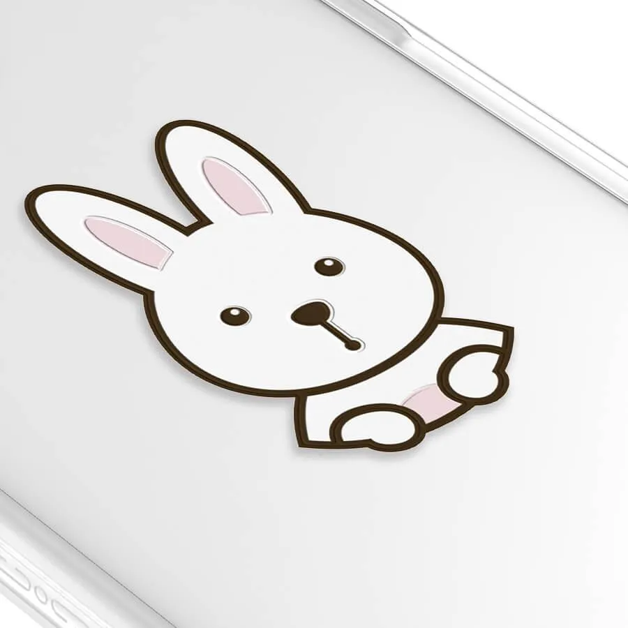 iPhone 12 Pro Max Rabbit is watching you Phone Case MagSafe Compatible
