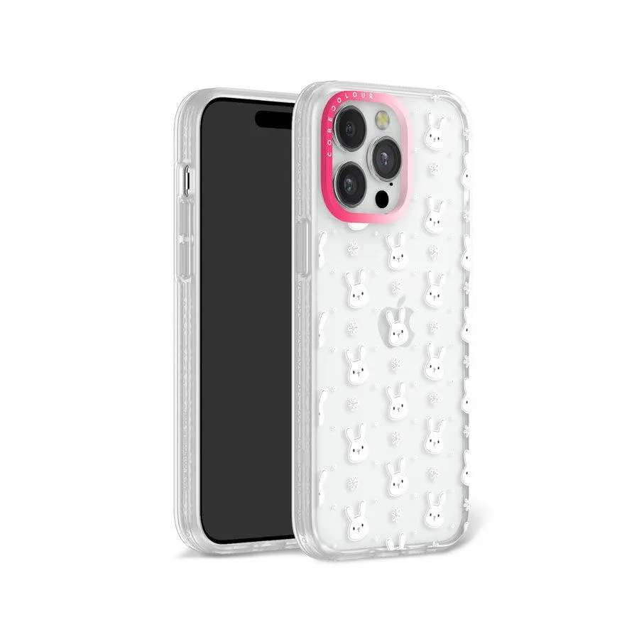 iPhone 12 Pro Rabbit and Flower Phone Case
