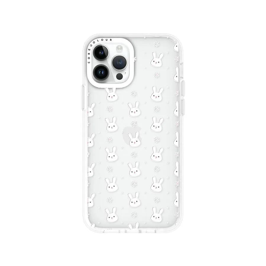 iPhone 12 Pro Rabbit and Flower Phone Case