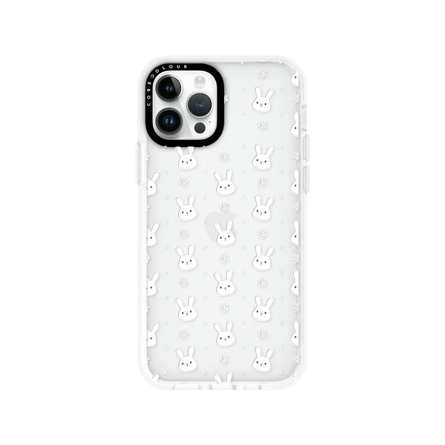 iPhone 12 Pro Rabbit and Flower Phone Case