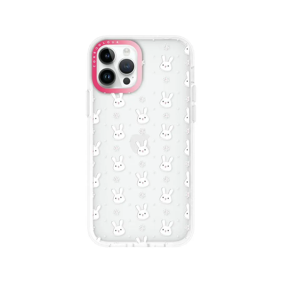 iPhone 12 Pro Rabbit and Flower Phone Case