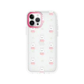 iPhone 12 Pro Rabbit in Pink Phone Case