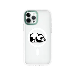 iPhone 12 Pro Sketching Panda Phone Case MagSafe Compatible