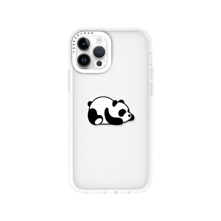 iPhone 12 Pro Sketching Panda Phone Case