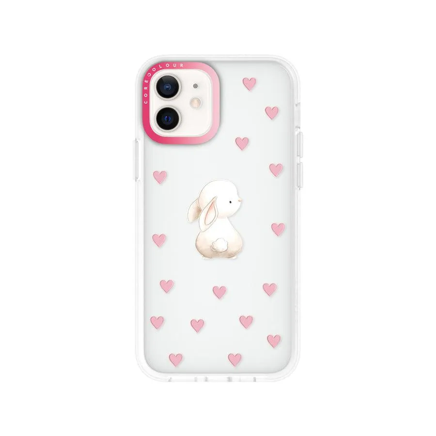 iPhone 12 Rabbit Heart Phone Case