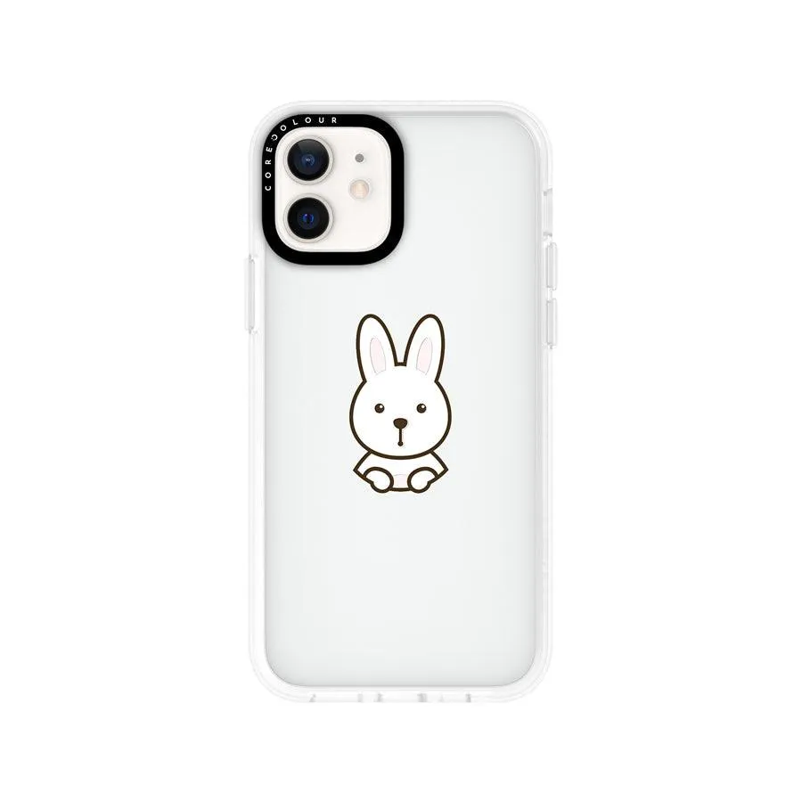iPhone 12 Rabbit is watching you Phone Case