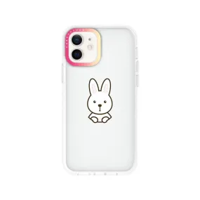 iPhone 12 Rabbit is watching you Phone Case