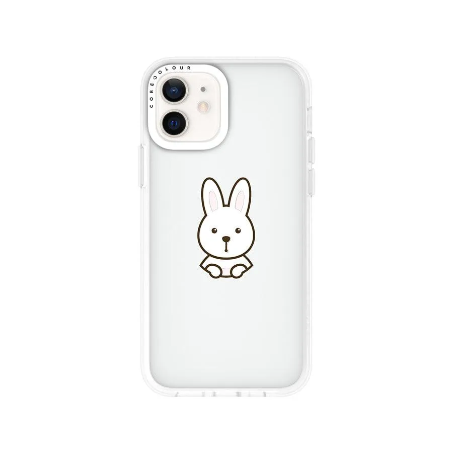 iPhone 12 Rabbit is watching you Phone Case