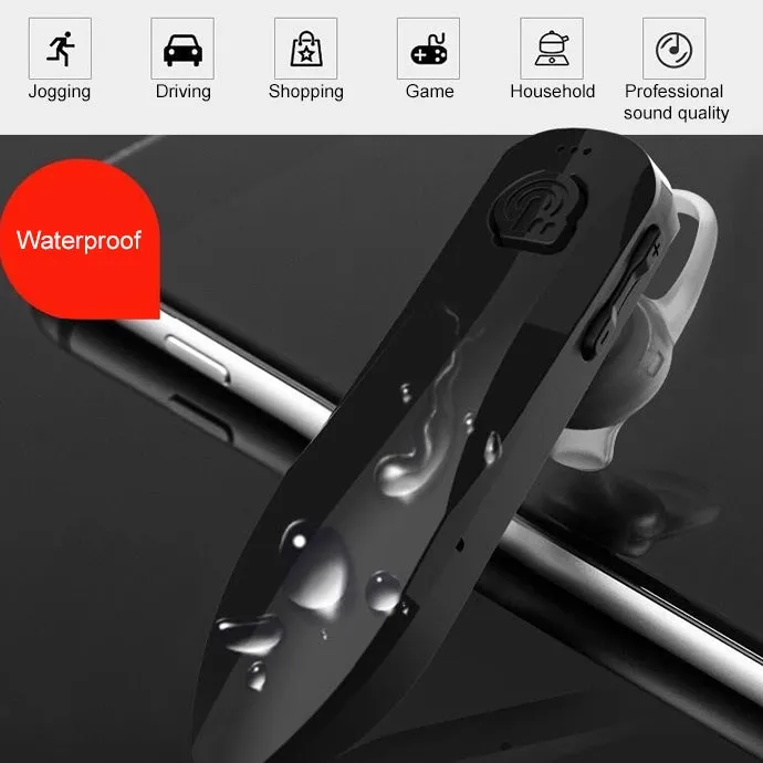J10 Compact Wireless Bluetooth 4.1 Sports Headset for On-the-Go Audio