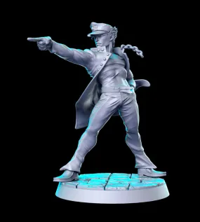 Jotaro - Anime Series 3D Printed Miniature