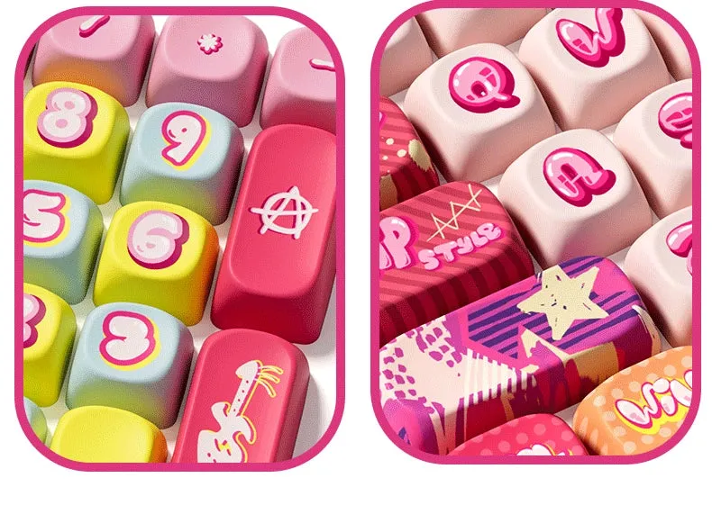 Kawaii Rainbow Candy Gaming Keycap
