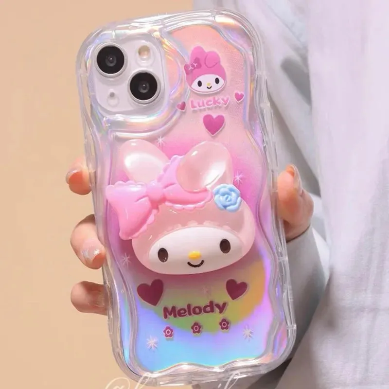 Kawaii Sanrio iPhone Case (My Melody, Cinnamoroll & Pompompurin)