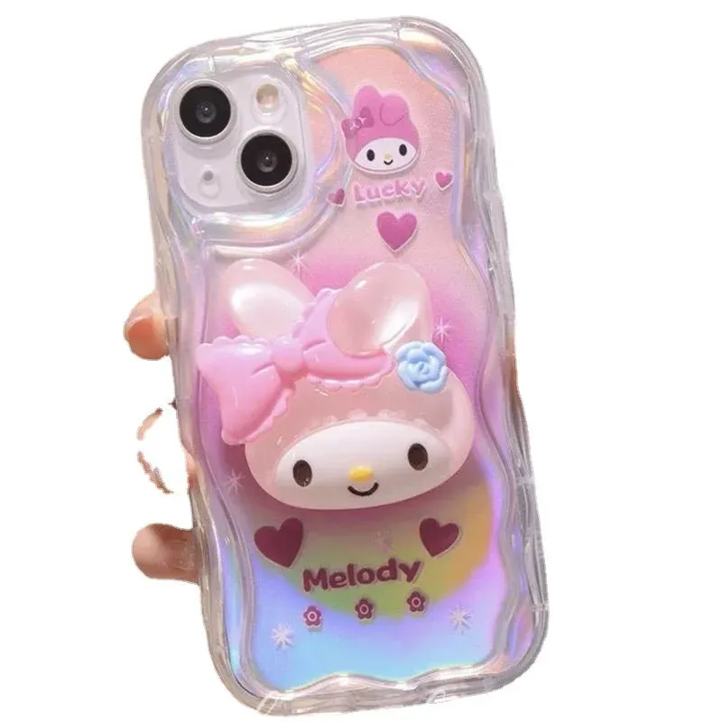 Kawaii Sanrio iPhone Case (My Melody, Cinnamoroll & Pompompurin)