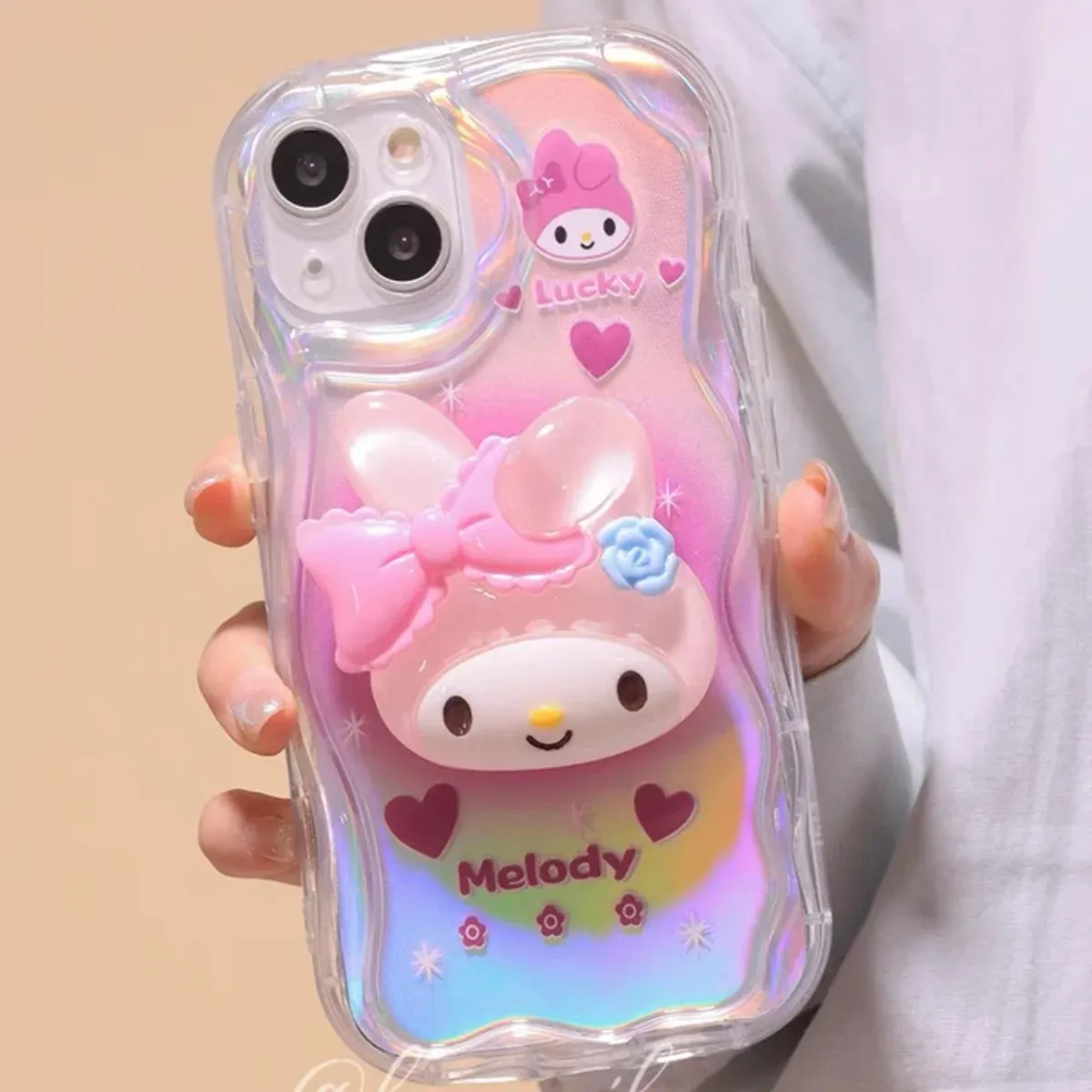 Kawaii Sanrio iPhone Case (My Melody, Cinnamoroll & Pompompurin)