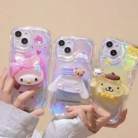 Kawaii Sanrio iPhone Case (My Melody, Cinnamoroll & Pompompurin)