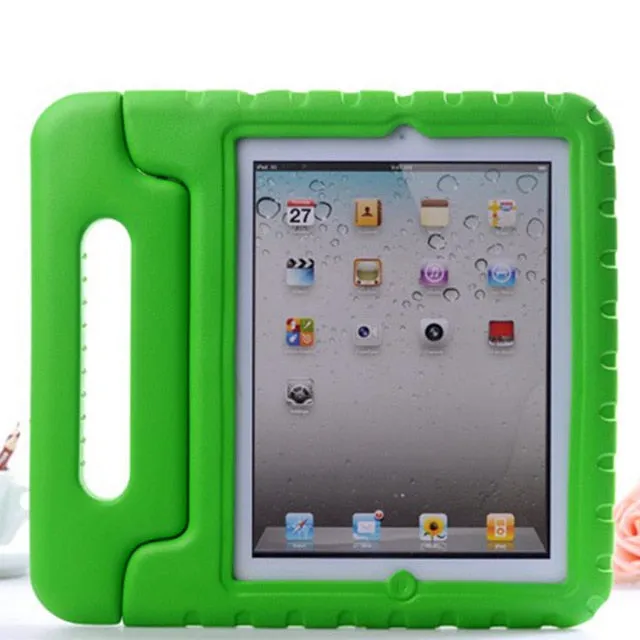 Kids Shockproof Case for Apple iPad with Handle & Stand