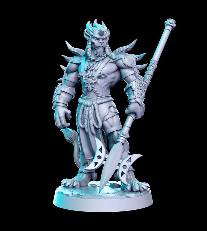 Kihmari Classic RPG 3D Printed Miniature
