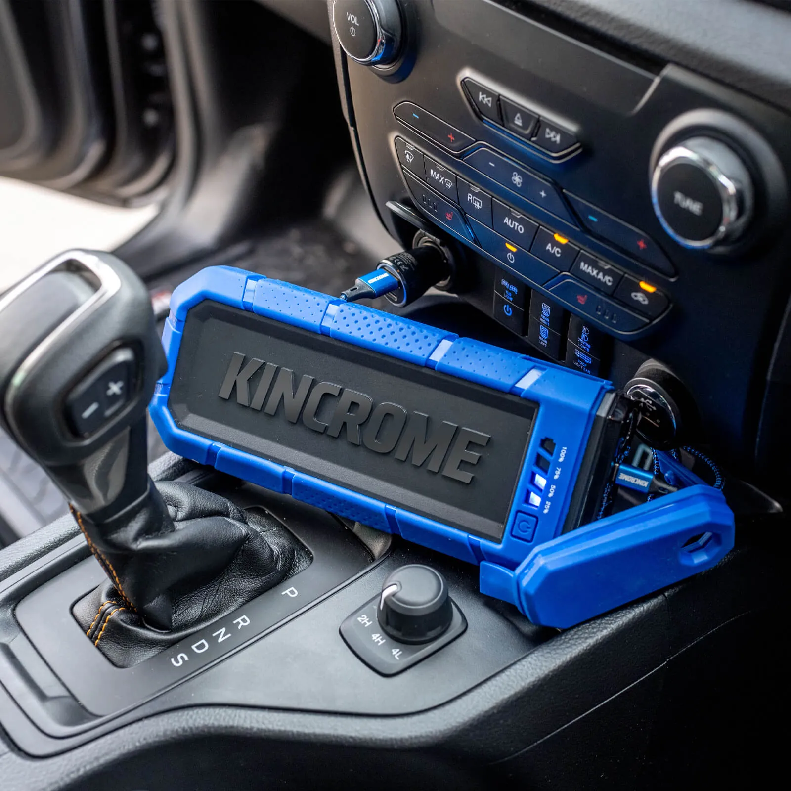 Kincrome 1200CCA Peak Power-Pak Plus II Portable Multi-Function Jump Starter and Power Bank - KP1408