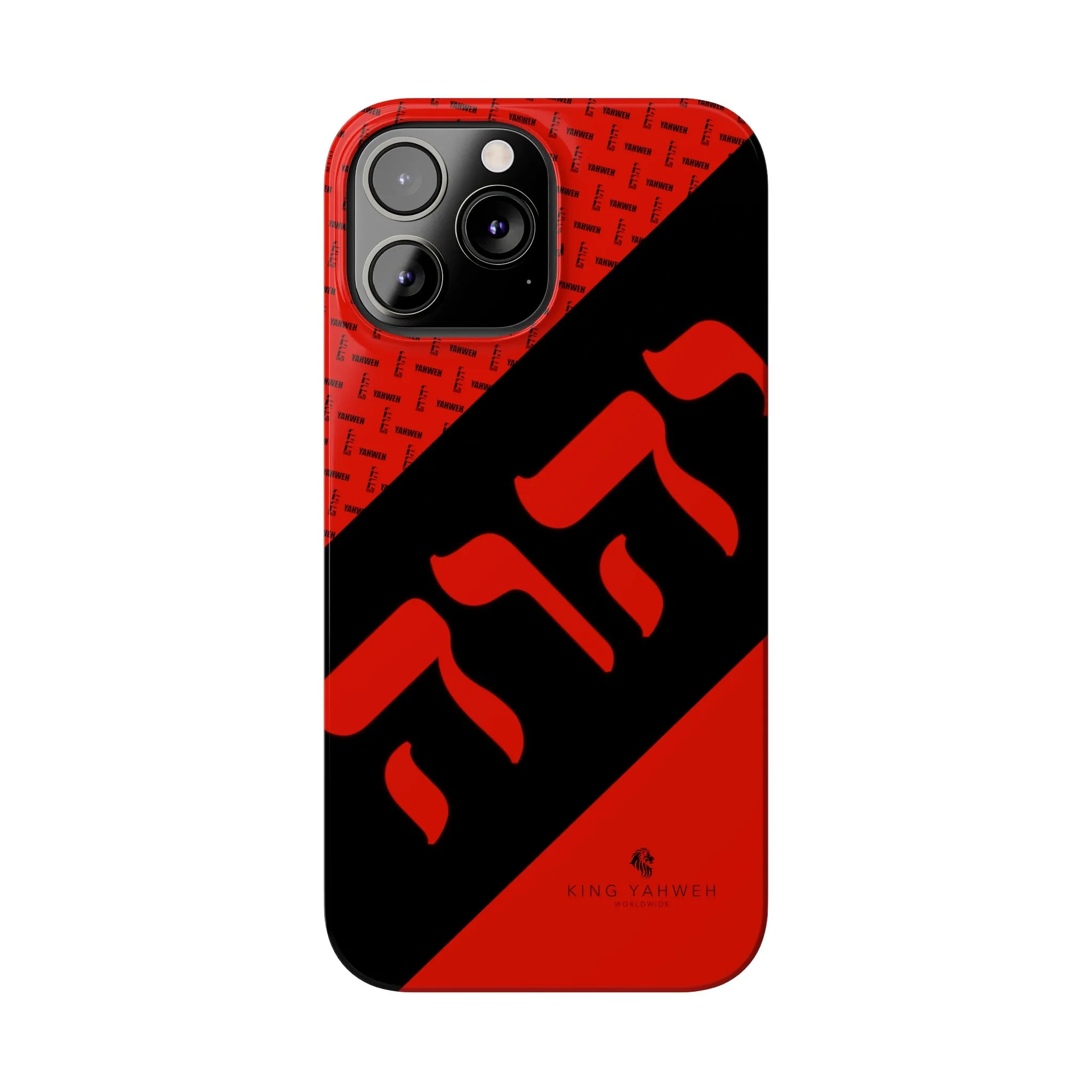King YAHWEH Trend Keeper Slim Phone Case (Life Red)
