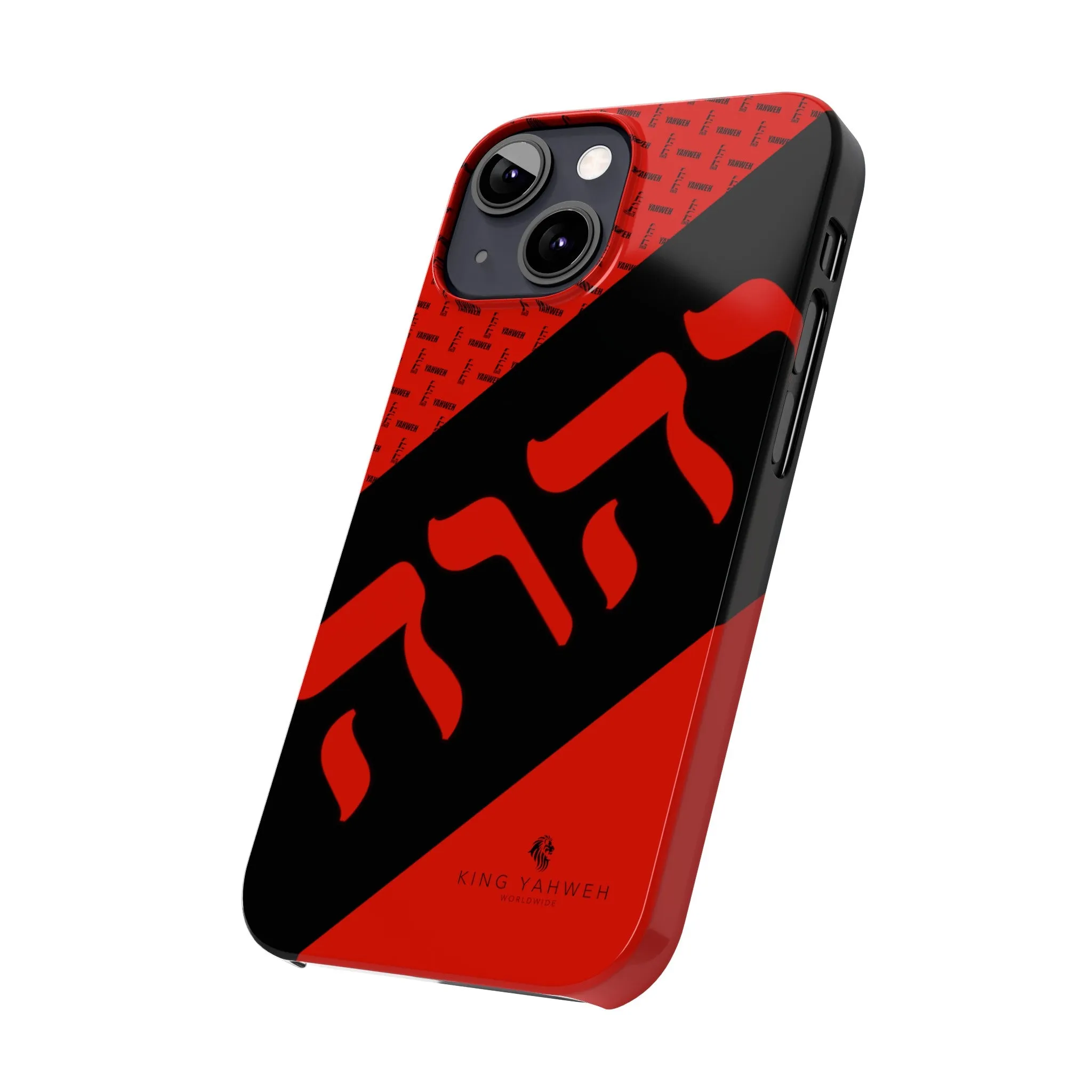 King YAHWEH Trend Keeper Slim Phone Case (Life Red)