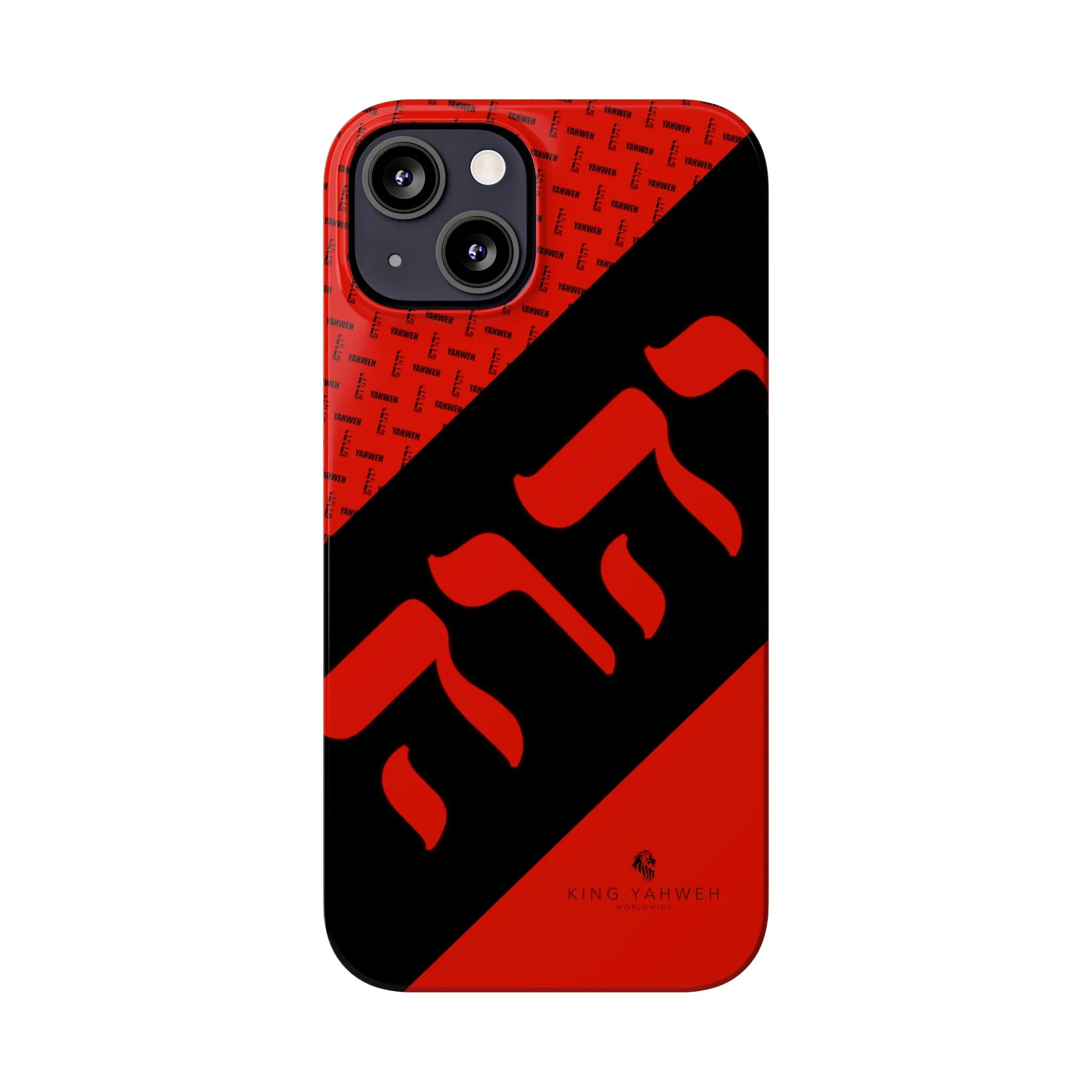 King YAHWEH Trend Keeper Slim Phone Case (Life Red)