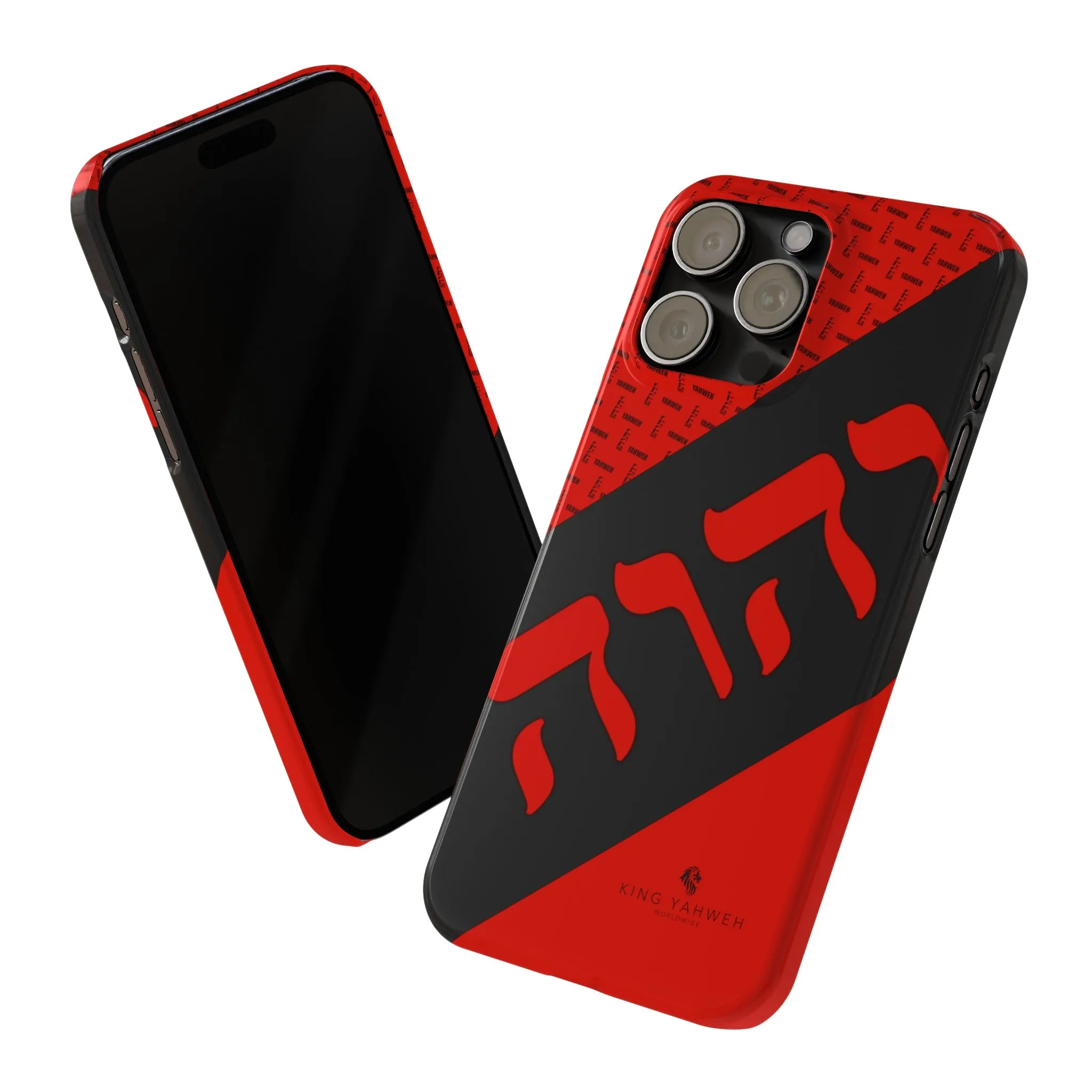 King YAHWEH Trend Keeper Slim Phone Case (Life Red)