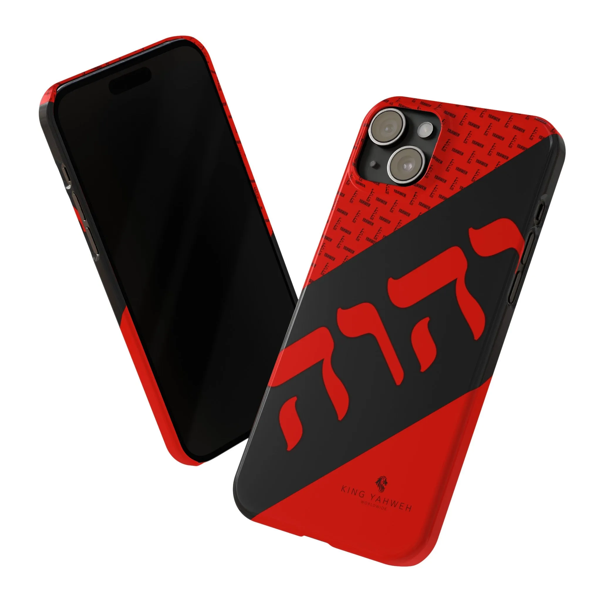 King YAHWEH Trend Keeper Slim Phone Case (Life Red)