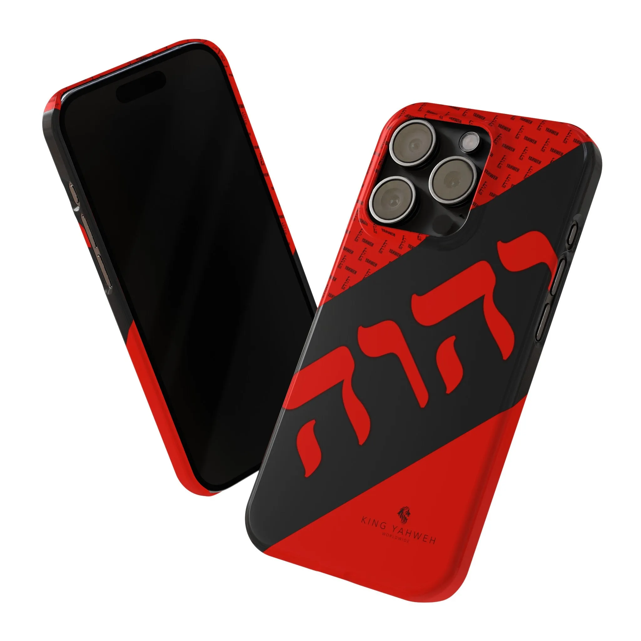 King YAHWEH Trend Keeper Slim Phone Case (Life Red)