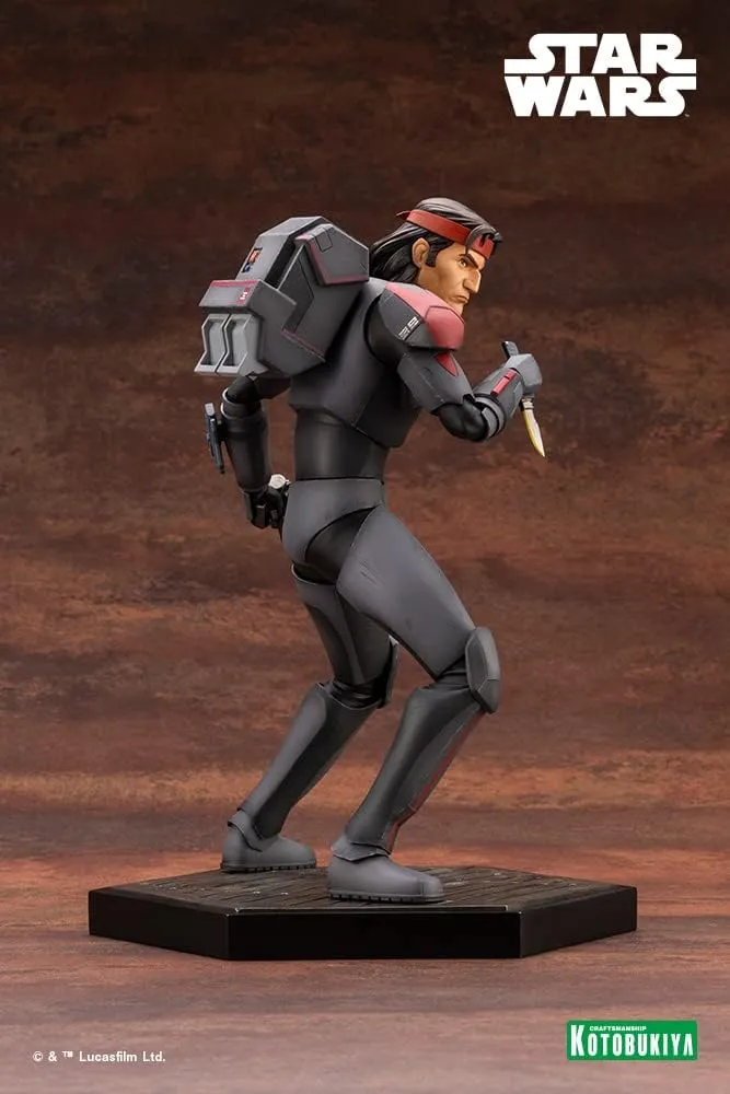 Kotobukiya 1/7 Star Wars The Bad Batch Hunter ArtFX Scale Statue Figure SW185