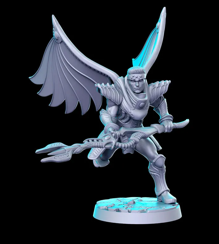 Lavitz Dragoon Legends RPG 3D Printed Miniature