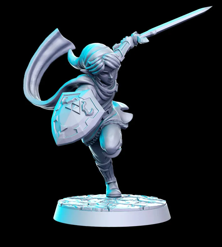 Link LOZ 3D Printed Miniature