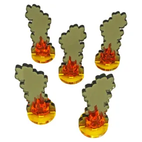 LITKO Flaming Wreckage Markers, Medium (5)