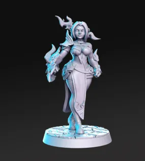 Mai Final Fantasy 3D Printed Miniature