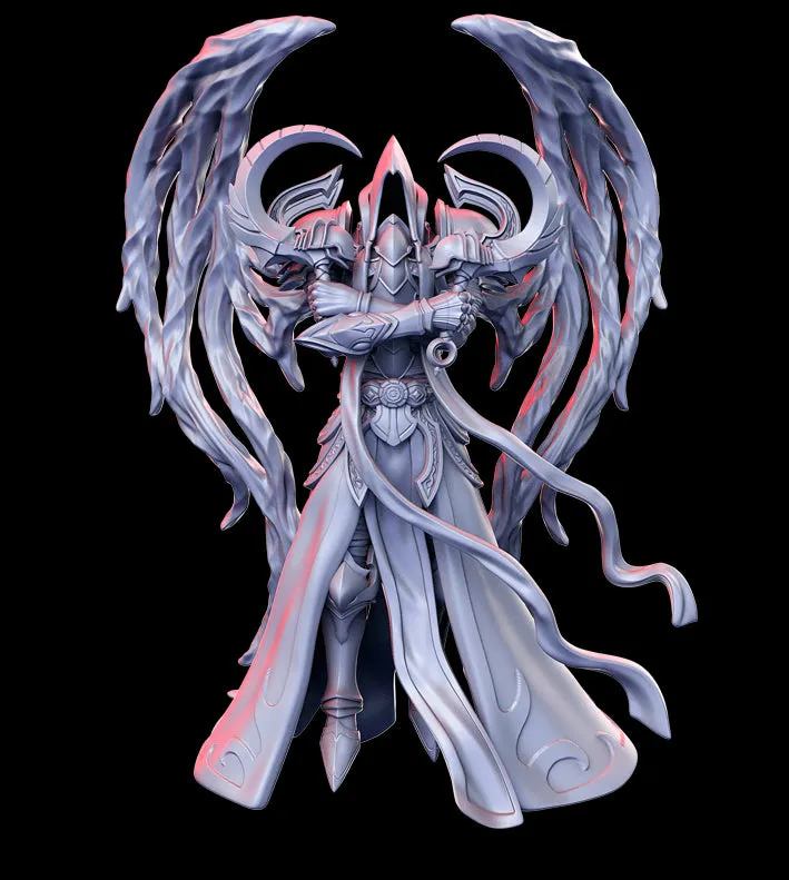 Mikhail (reaping angel) Lord of Destruction 3D Printed Miniature