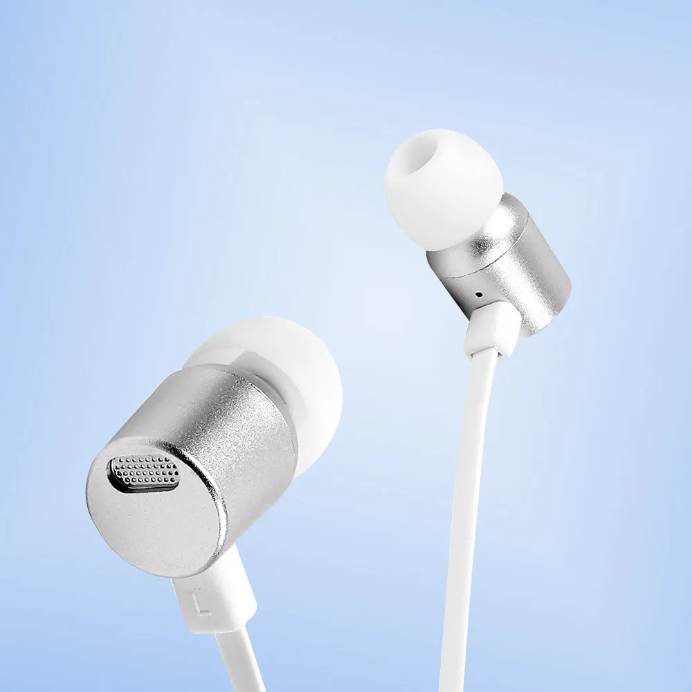 MINISO Metallic In-Ear Earphones (Silver)